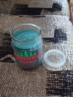 4/$80 New "Christmas Things" Scented Holiday Glass Jar Candle